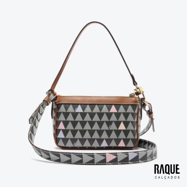 BOLSA SCHUTZ - Tiracolo Triangle Preta - Image 2