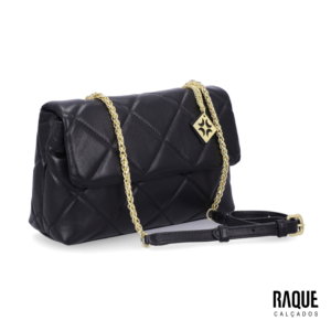 BOLSA LUZ DA LUA - SATCHEL MÉDIA SAARA PRETO