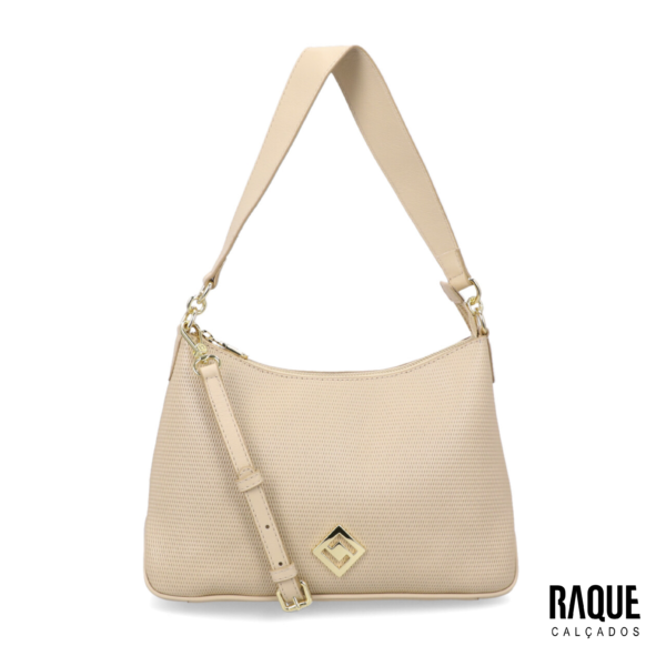 BOLSA LUZ DA LUA - HOBO MÉDIA RAVENA LATTE - Image 2