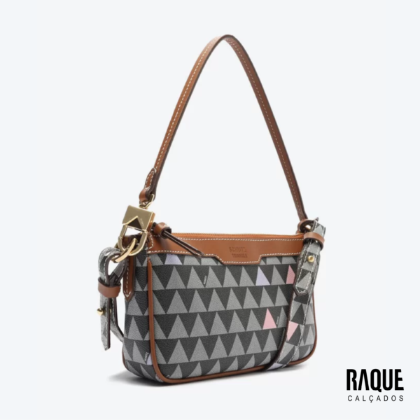 BOLSA SCHUTZ - Tiracolo Triangle Preta