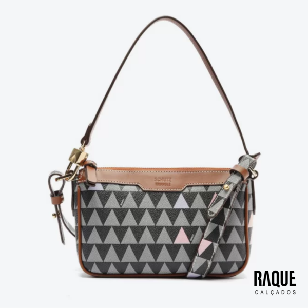 BOLSA SCHUTZ - Tiracolo Triangle Preta - Image 3