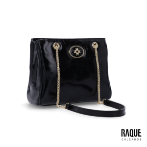 BOLSA LUZ DA LUA - TOTE PEQUENA MURANO PRETO