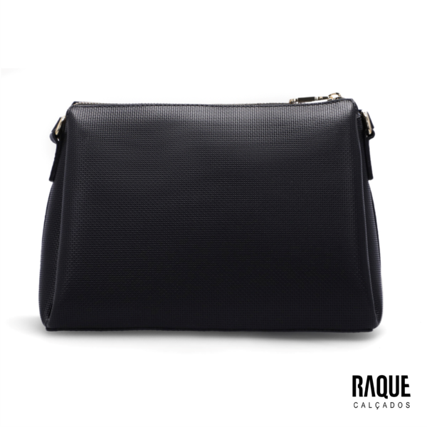 BOLSA LUZ DA LUA - TIRACOLO MÉDIA TRAMADO PRETO - Image 3