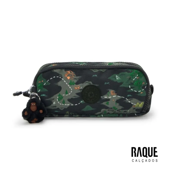 Estojo Kipling Gitroy Camo Treasure