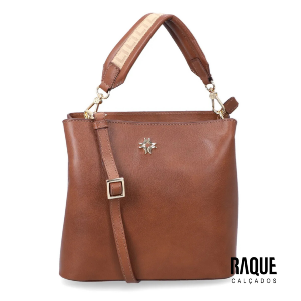 BOLSA LUZ DA LUA TOTE MÉDIA MONTENAPOLEONE ÂMBAR - 2000194