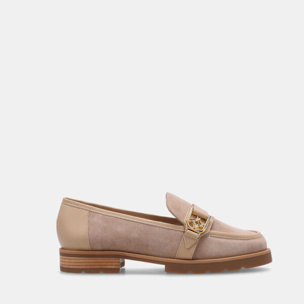 Loafer Camurça - Luz da Lua